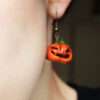 Pumpkin Earrings - Image 2