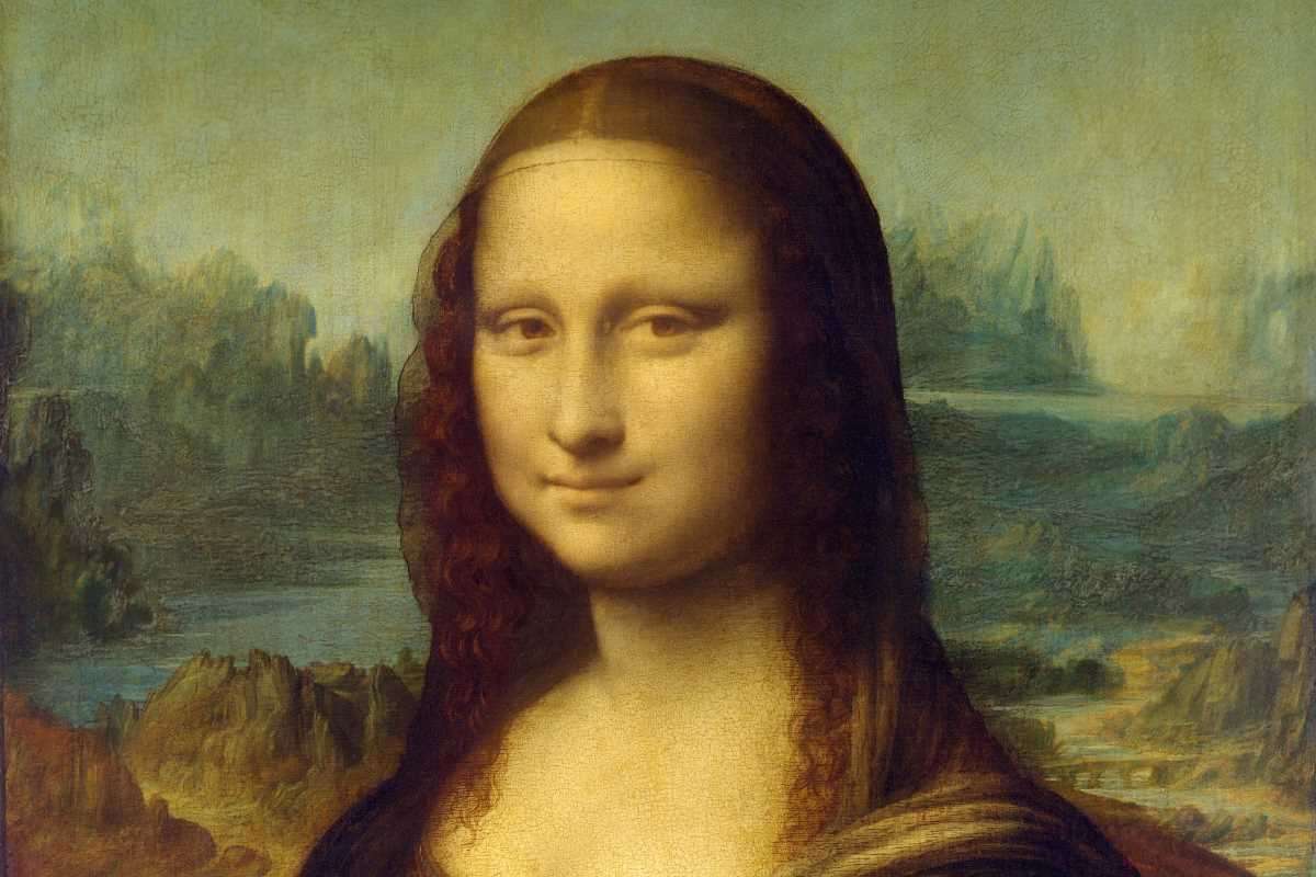 Detail of Mona Lisa by Leonardo Da Vinci - Digitally Restored and Fetched from Wiki Commons