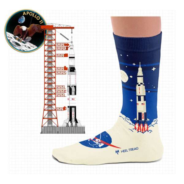 NASA Descolagem Socks - Image 4