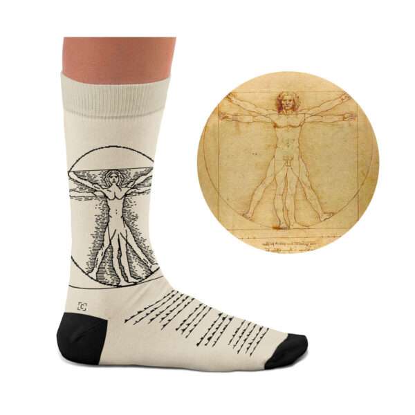 Vitruvian Man Socks - Image 5