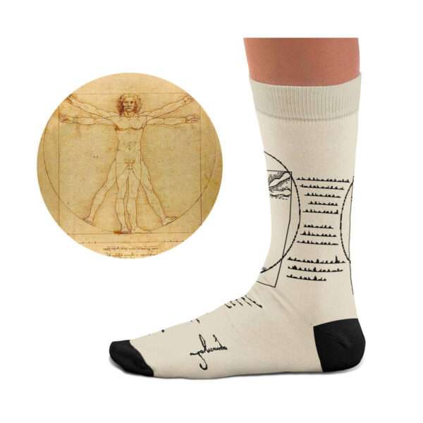 Vitruvian Man Socks - Image 6