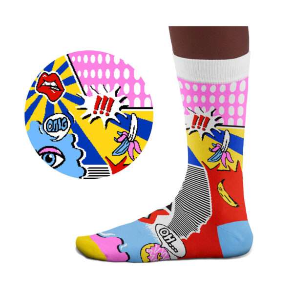 Pop Art Socks - Image 6